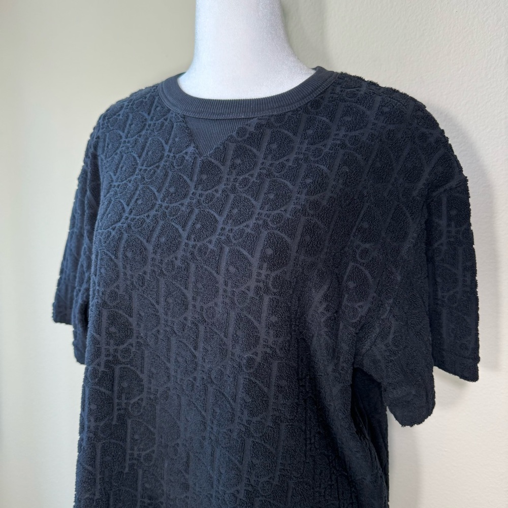 DIOR Oblique Relaxed Fit T-Shirt Black S